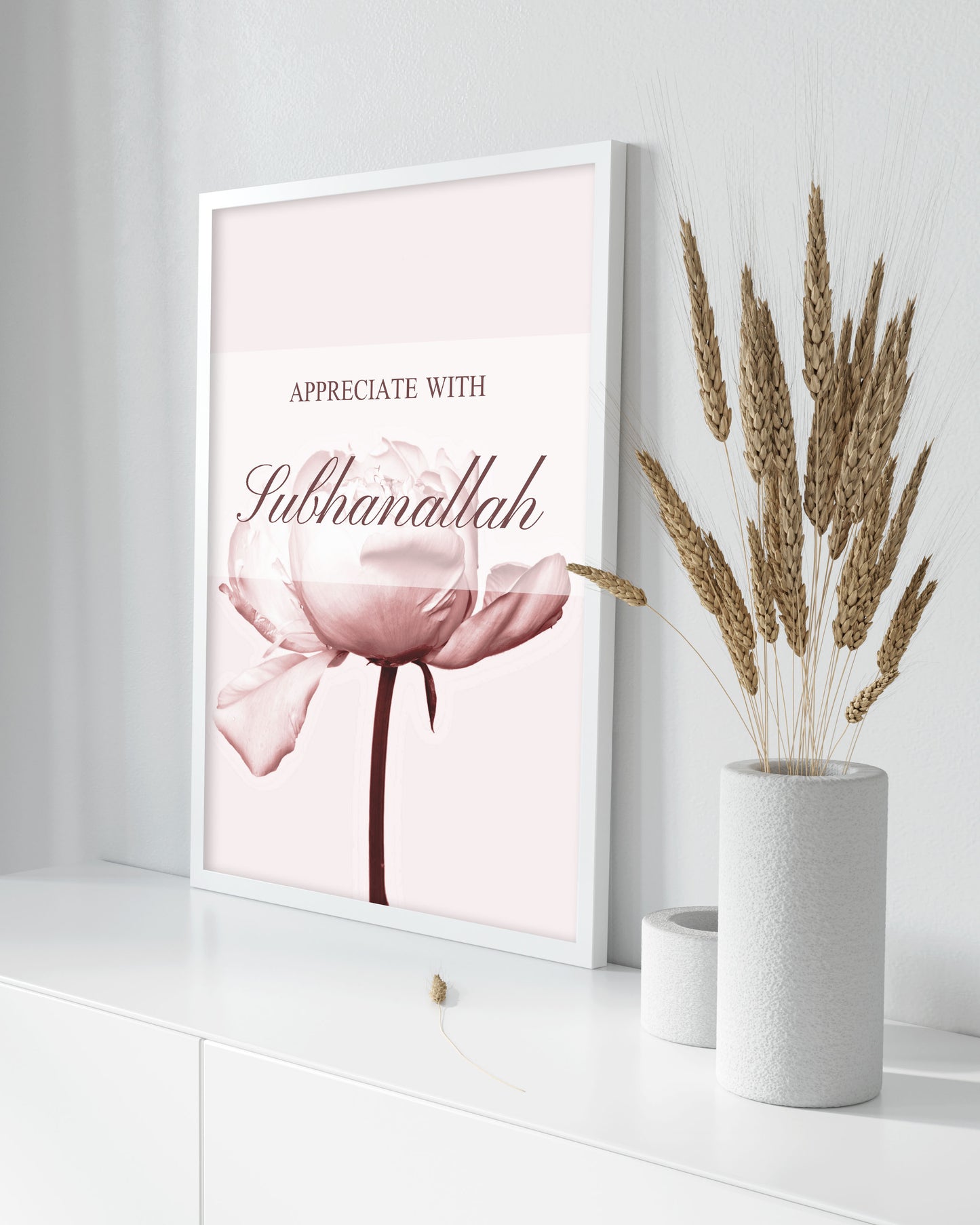 Appreciate with Subhanallah