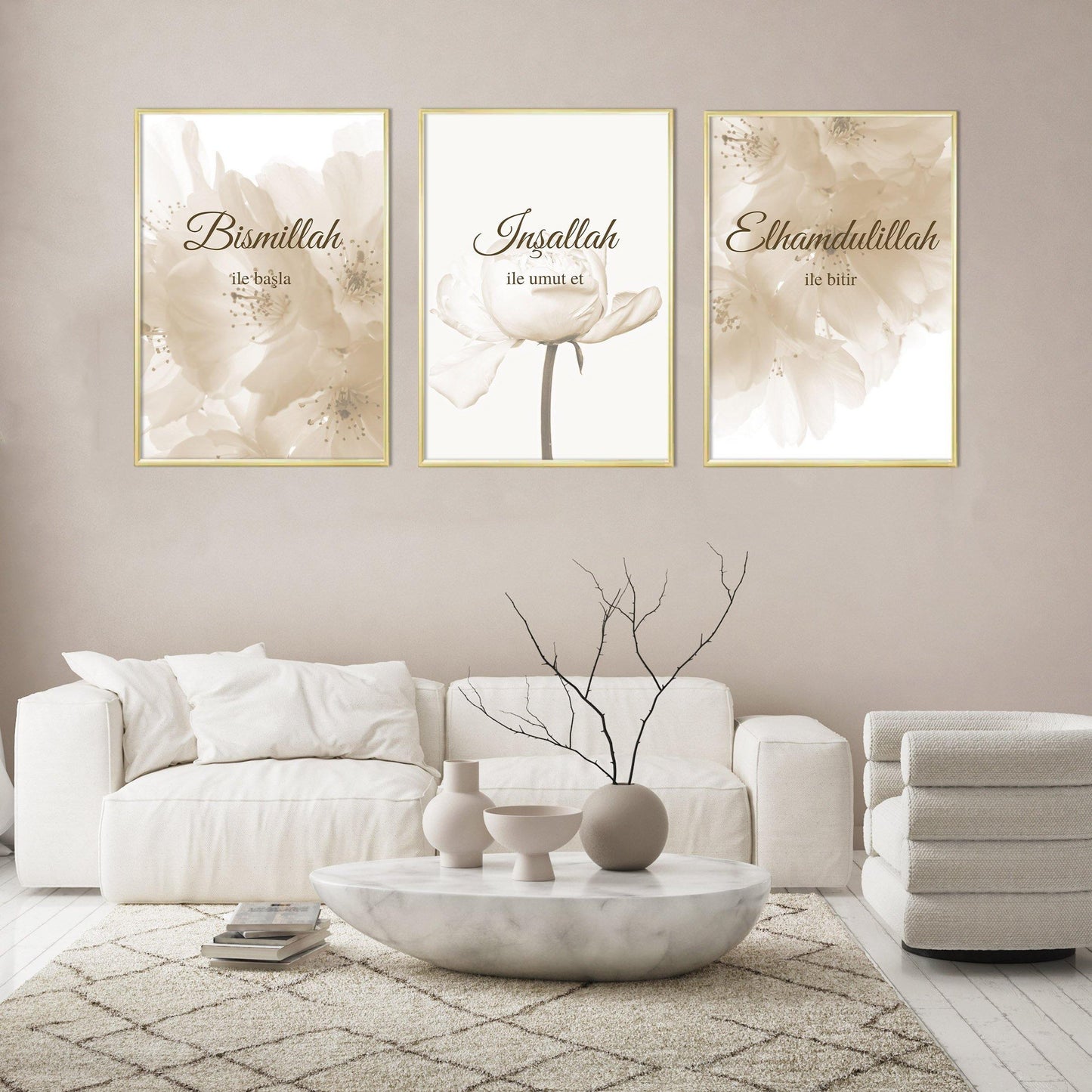 Elhamdulillah ile bitir | Islamische Poster und Wandbilder von HAVA Artwork