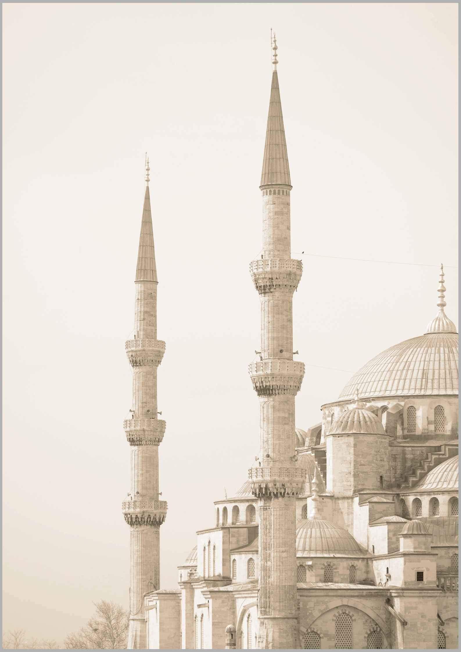 Sultan Ahmet Mosque No.5 | Islamische Poster und Wandbilder von HAVA Artwork